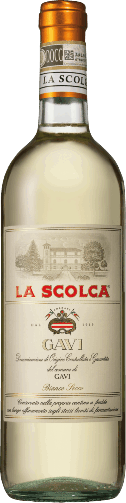 Etichetta Bianca Gavi Del Comune Di Gavi Docg