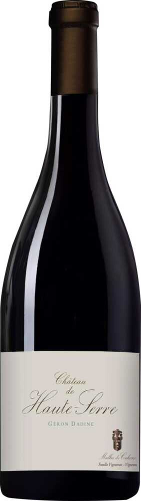 Châtau de Haute-Serre Château Géron Dadine Aop Cahors 2018  0.75 L Flasche