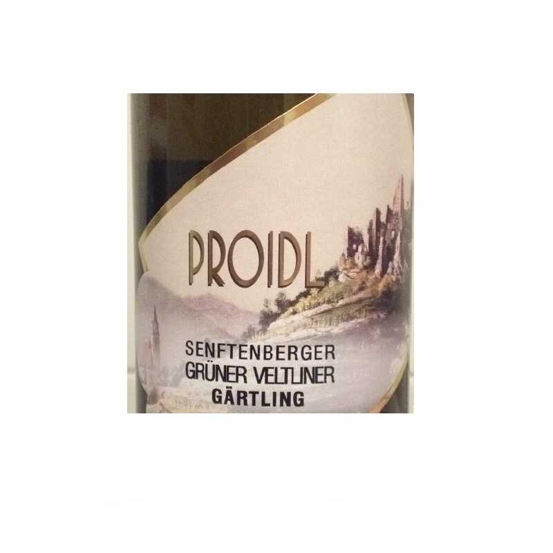 Proidl Franz Grüner Veltliner Gärtling Restsüss Kremstal 2012  0.75 L Flasche