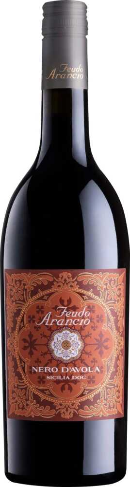 Feudo Arancio Nero DAvola Schraubverschluss Sicilia Doc 2024  0.75 L Flasche
