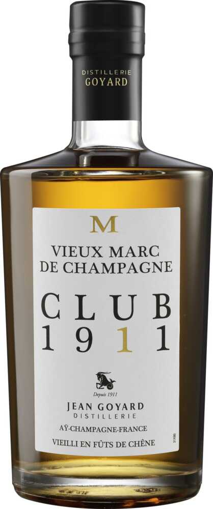 Vieux Marc de Champagne Egrappé 40%Club 1911 – Igp