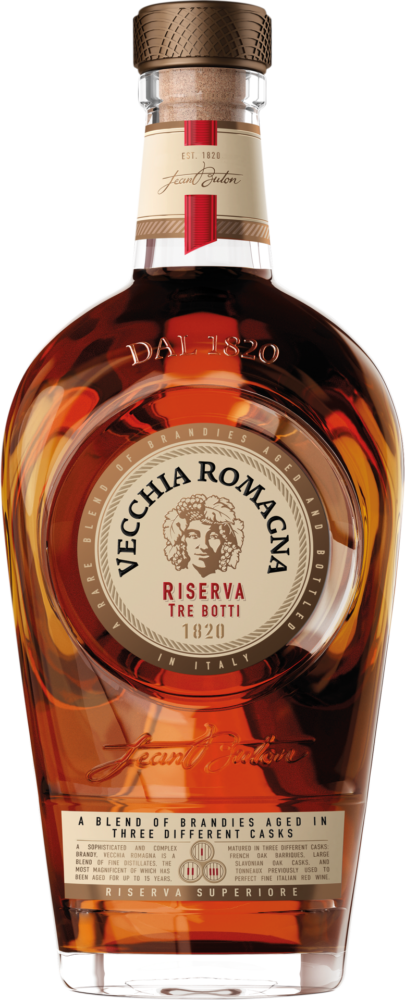 Vecchia Romagna Riserva Tre Botti NV  0.7 L Flasche