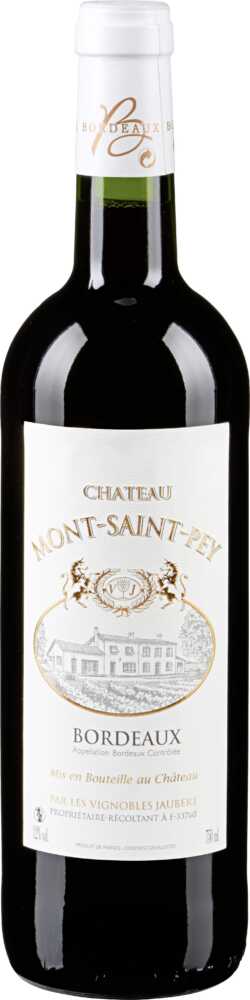 Chateau Mont Saint Pey Château    Rouge Ac Bordeaux 2023  0.75 L Flasche