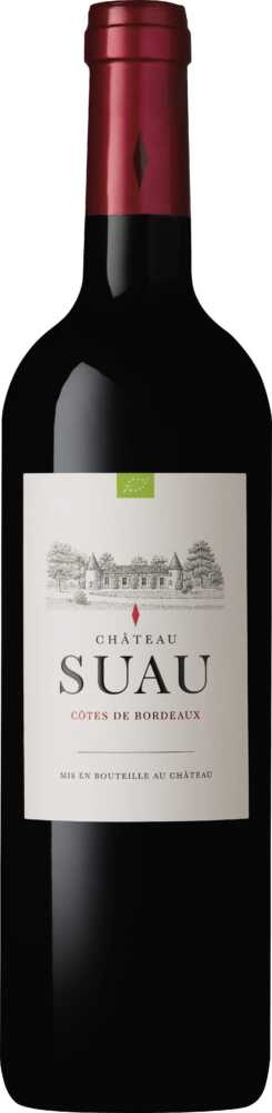 Chateau Suau Château  Ac Côtes De Bordeaux 2018  0.75 L Flasche