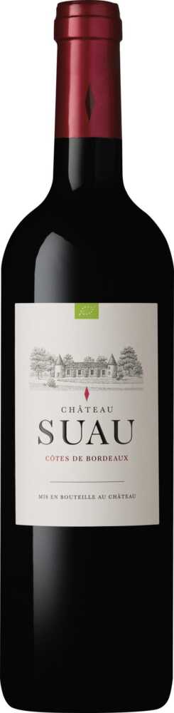 Château Suau Ac Côtes de Bordeaux 2018  0.75 L Flasche
