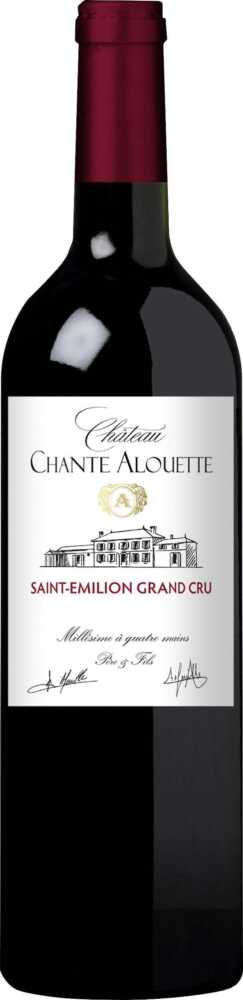Chateau Chante Alouette Château   Grand Cru Classé Ac Saint-Émilion 2022  0.75 L Flasche