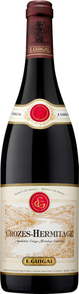 E. Guigal Crozes-Hermitage Rouge Appellation Crozes-Hermitage Contrôlée 2022  0.75 L Flasche