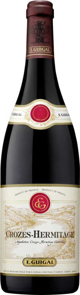 E. Guigal Crozes-Hermitage Rouge Appellation Crozes-Hermitage Contrôlée 2022  0.75 L Flasche