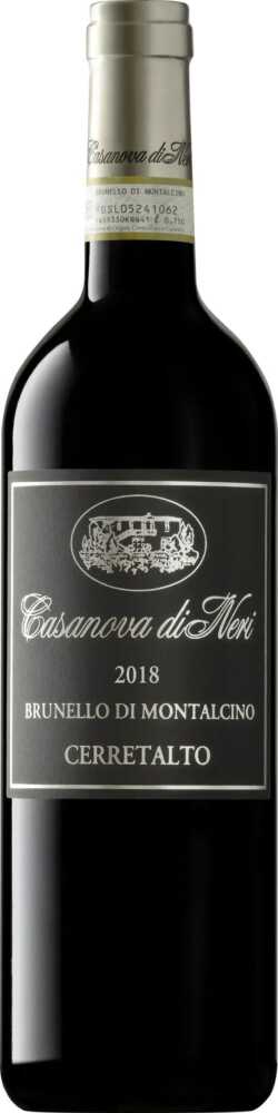 Casanova di Neri Cerretalto Brunello  Montalcino DOCg Toskana 2018  0.75 L Flasche