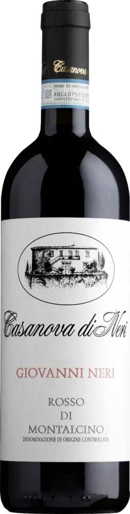 Casanova di Neri Giovanni  Rosso  Montalcino Doc Toskana 2018  0.75 L Flasche
