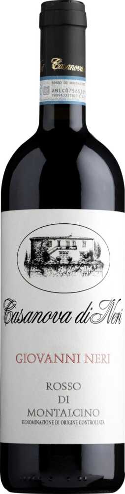 Casanova di Neri Giovanni  Rosso  Montalcino Doc Toskana 2018  0.75 L Flasche