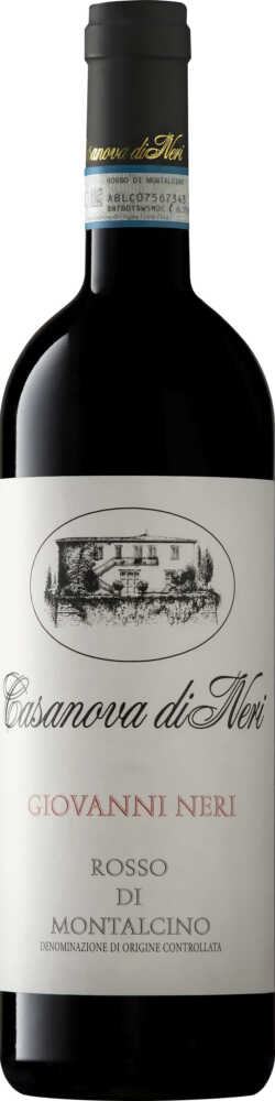 Casanova di Neri Giovanni  Rosso  Montalcino 2021  0.75 L Flasche