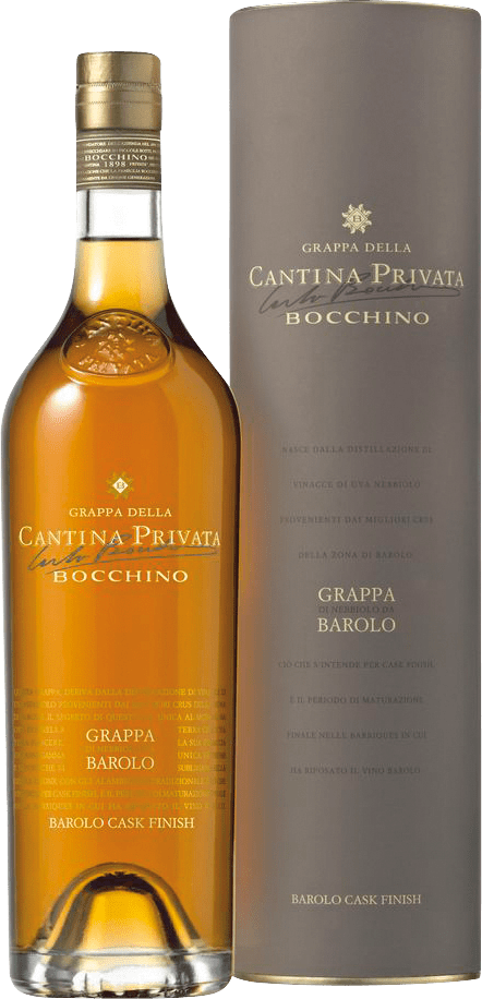 Bocchino Grappa Di Barolo – Barolo Cask Finish Doppel NV  3 L Doppelmagnum