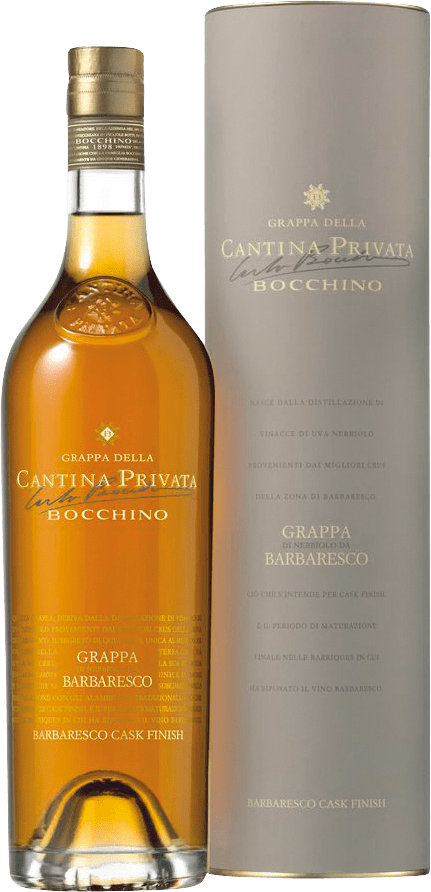 Bocchino Grappa Di Barbaresco – Barbaresco Cask Finish Doppel NV  3 L Doppelmagnum