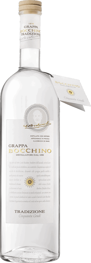 Bocchino Grappa Tradizione Cinquanta Gradi Liter NV  1 L Flasche