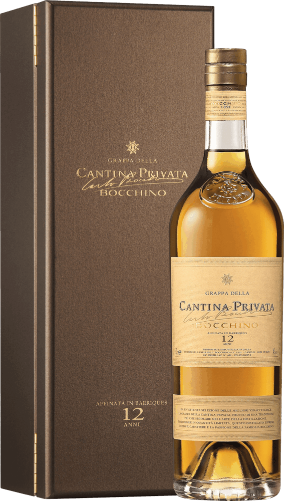 Bocchino Grappa Della Cantina Privata 12 Anni NV  0.7 L Flasche