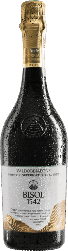 Bisol Crede Brut Valdobbiadene Prosecco Superiore Docg 2024  0.75 L Flasche