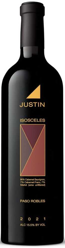 Justin Vineyards & Winery Isosceles 2021  0.75 L Flasche
