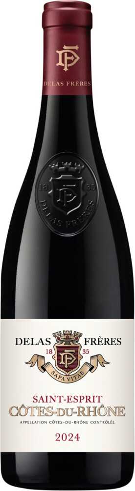 Delas Frères Côtes Du Rhône Saint Esprit Ac 2024  0.75 L Flasche
