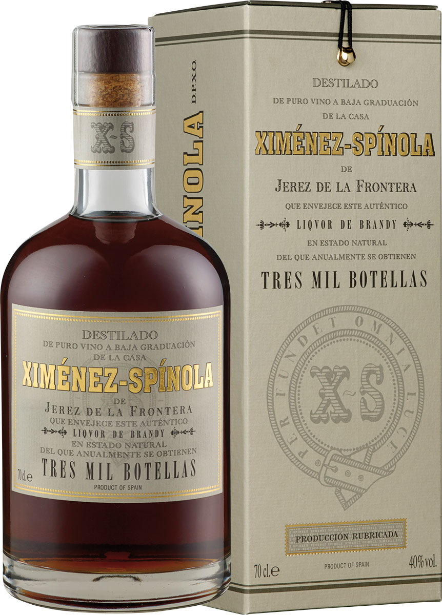 Ximénez-Spinola Brandy 3.000 Botellas NV  0.7 L Flasche