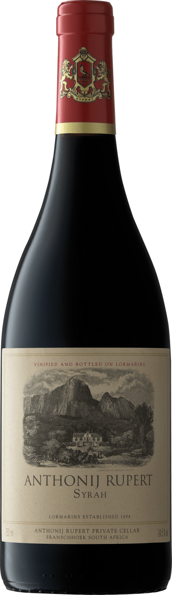 Anthonij Rupert Syrah 2020  0.75 L Flasche