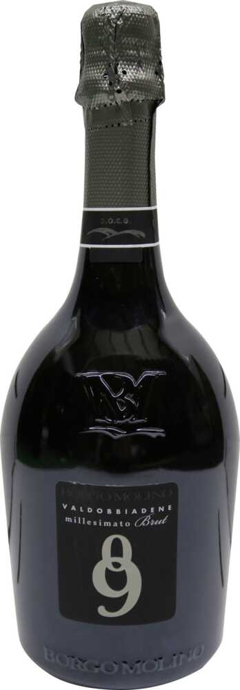 Borgo Molino Vigne & Vini Prosecco Superiore Millesimato Rive Di Guia Vino Spumante Valdobbiadene Docg 2025  0.75 L Flasche