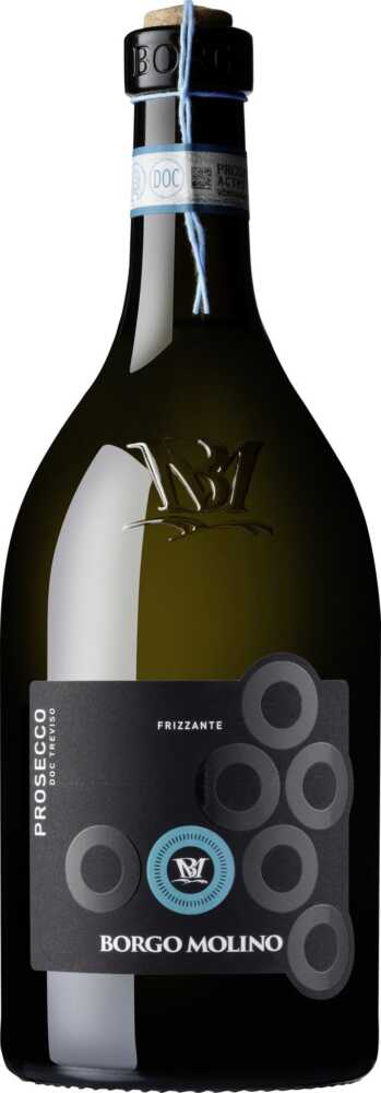 Borgo Molino Vigne & Vini Prosecco Spago Vino Frizzante, Treviso DOC NV  0.75 L Flasche