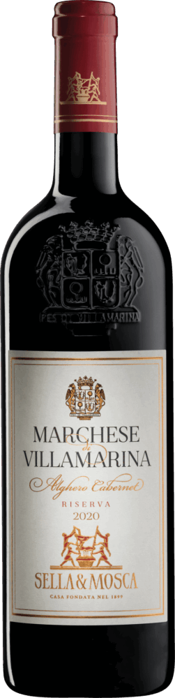 Sella  Mosca Marchese Di Villamarina Alghero DOC Riserva 2021  0.75 L Flasche