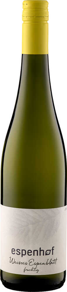 Weingut Espenhof Weisses Espenblatt Qba Fruchtig 2025  0.75 L Flasche