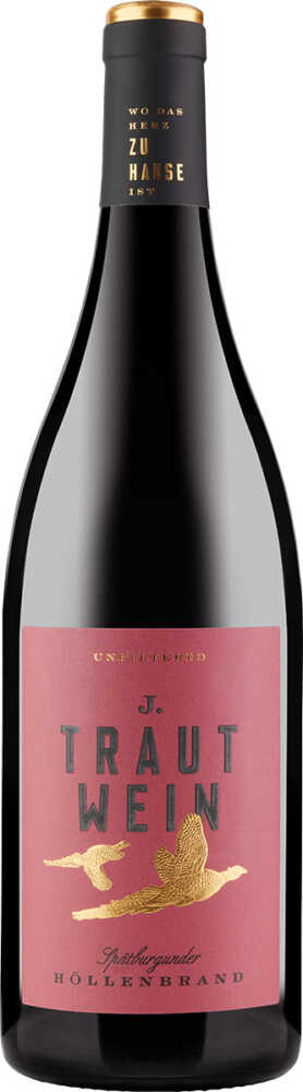J. Trautwein – Spätburgunder Höllenbrand Rheinhessen QbA 2019  0.75 L Flasche