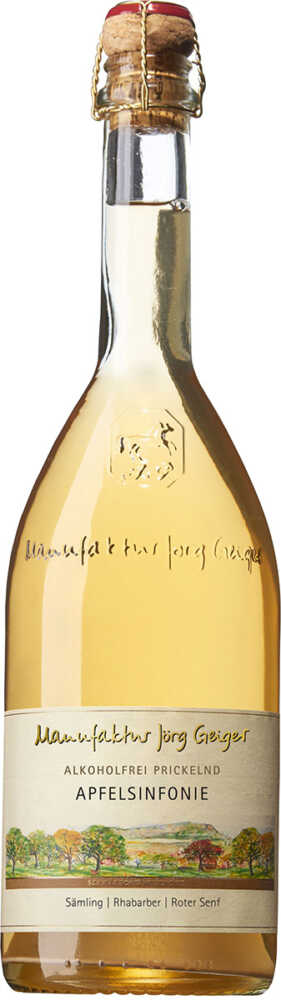 Manufaktur Jörg Geiger Apfelsinfonie – Alkoholfrei NV  0.75 L Flasche