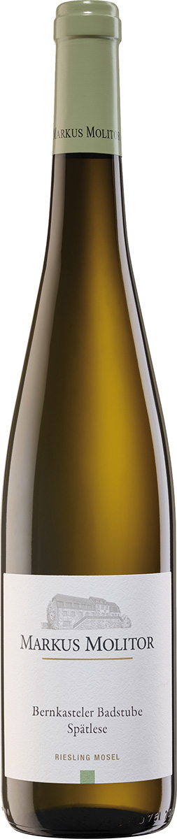 Weingut Markus Molitor Bernkasteler Badstube Spätlese  Grüne Kapsel 2022  0.75 L Flasche