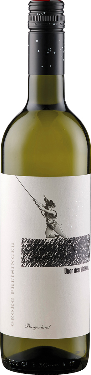 Weingut Georg Preisinger Über Den Wolken Weiss Qualitätswein  Bio 2024  0.75 L Flasche