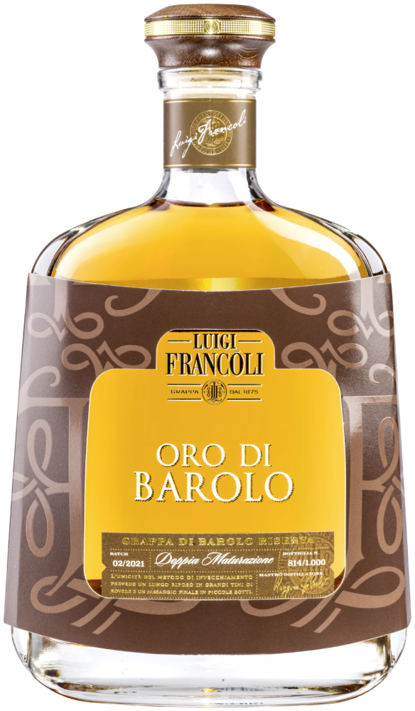 Luigi Francoli Grappa Oro Di Barolo 42,5% Pret-A-P. 0.7 L Flasche