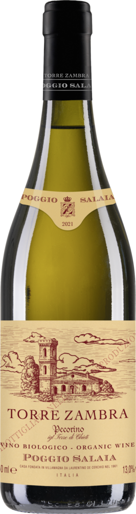 Torre Zambra Poggio Salaia Pecorino Terre Dabruzzo Bio 2025  0.75 L Flasche