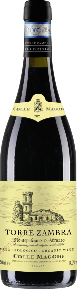 Torre Zambra Montepulciano DAbruzzo Doc Colle Maggio Bio 2023  1.5 L Magnum