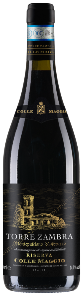 Torre Zambra Colle Maggio Montepulc. DAbruzzo Doc Ris. Bio 2021  0.75 L Flasche