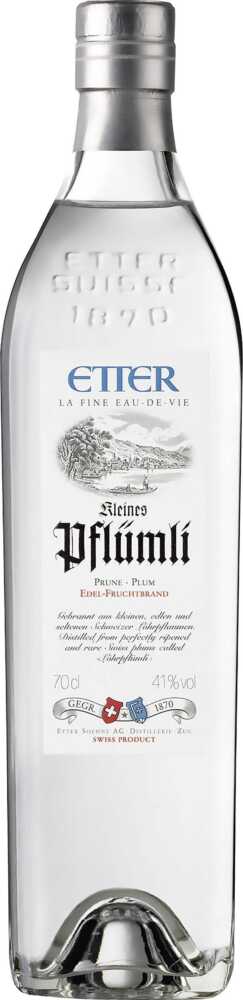 Etter Söhne AG Distillerie Zug Kleines Pflümli Schweizer Löhrpflaume, . NV  0.7 L Flasche