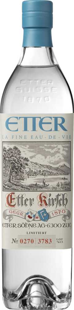 Etter Söhne AG Distillerie Zug Retrokirsch Schweizer Kirschwasser NV  0.7 L Flasche