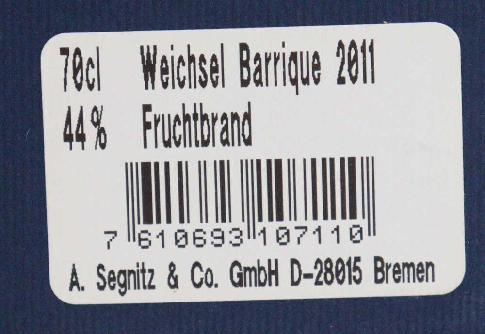 Weichselkirsch Single Cask, Limitierte Sonderedition Für Segnitz In