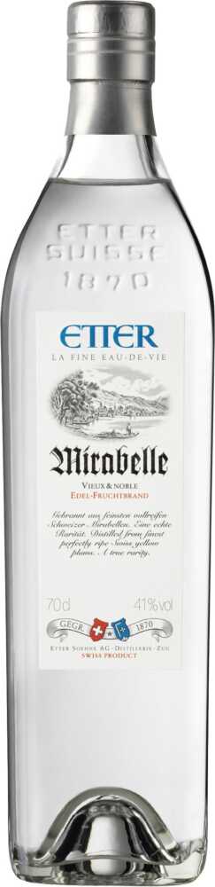 Etter Söhne AG Distillerie Zug Mirabelle Schweizer Mirabelle, . NV  0.7 L Flasche