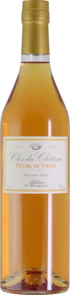 Pêche  Vigne 18%. Weinbergspfirsichlikör