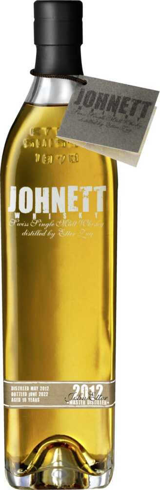 Etter Söhne AG Distillerie Zug Johnett Non-Chill-Filtered, 10 Years Swiss Single Malt Whisky . 2012  0.7 L Flasche