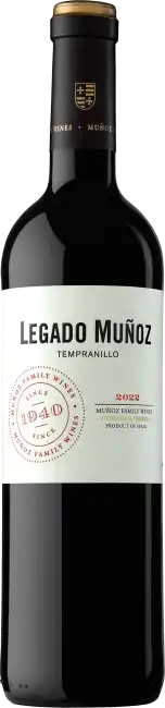 Bodegas Muñoz Munoz Legado  Tempranillo 2024  0.75 L Flasche