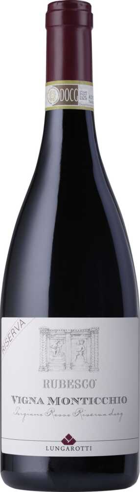 Lungarotti Rubesco Riserva Vigna Monticchio Torgiano Rosso Riserva Docg 2019  0.75 L Flasche