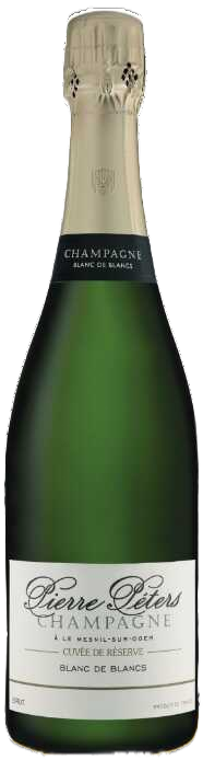 Champagne Pierre Peters Cuvee De Reserve Blanc De Blancs NV  0.75 L Flasche