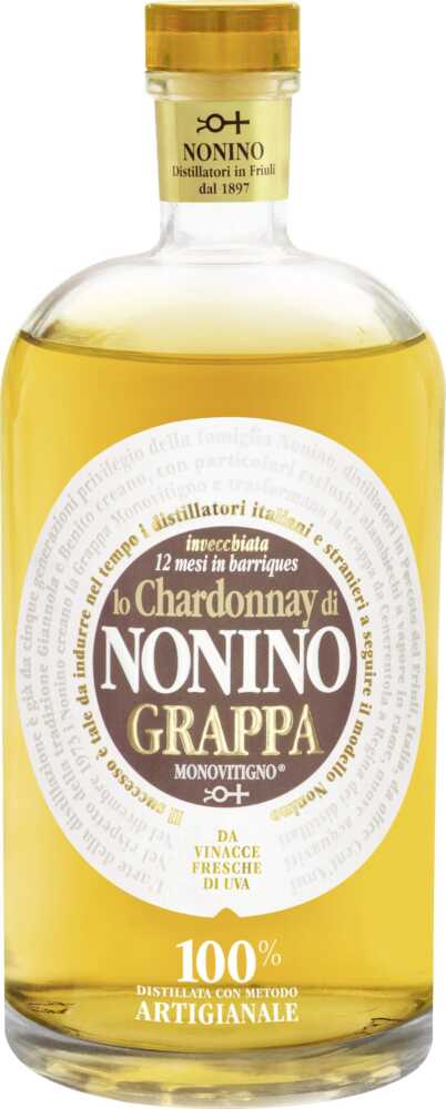 Grappa Lo Chardonnay Monovitigno Im Barrique Gereift .