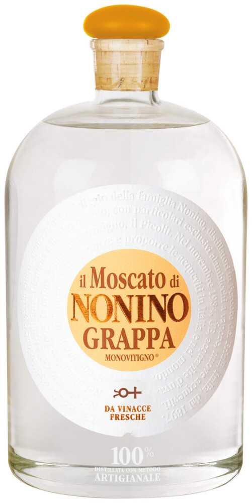 Grappa Il Moscato Monovitigno Klares Destillat .