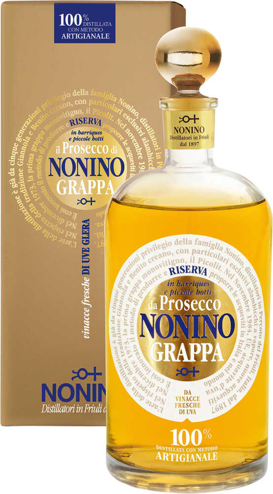 Grappa Il Prosecco Monovitigno Im Barrique Gereift .