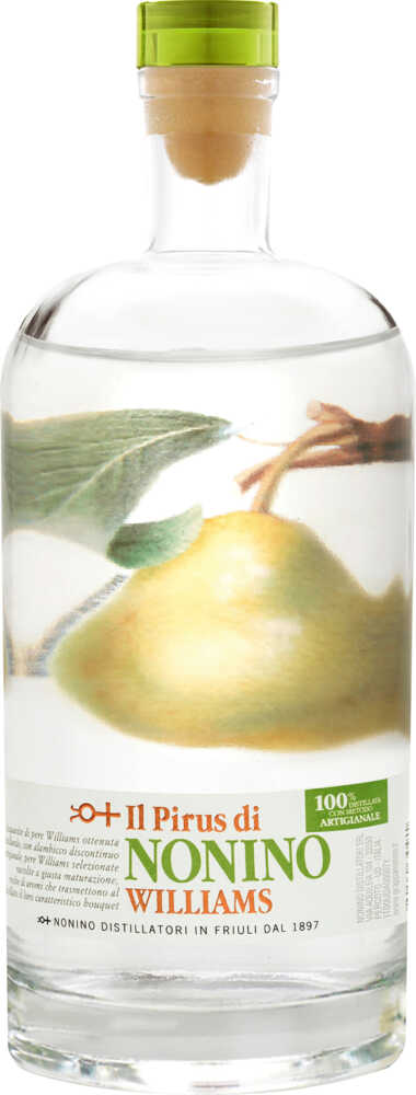 Nonino Distillatori Pirus Acquavite Di Pere Williams William Christ Birnenbrand NV  0.5 L Flasche